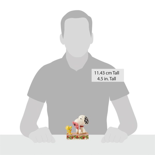 Snoopy with nose through heart - Peanuts