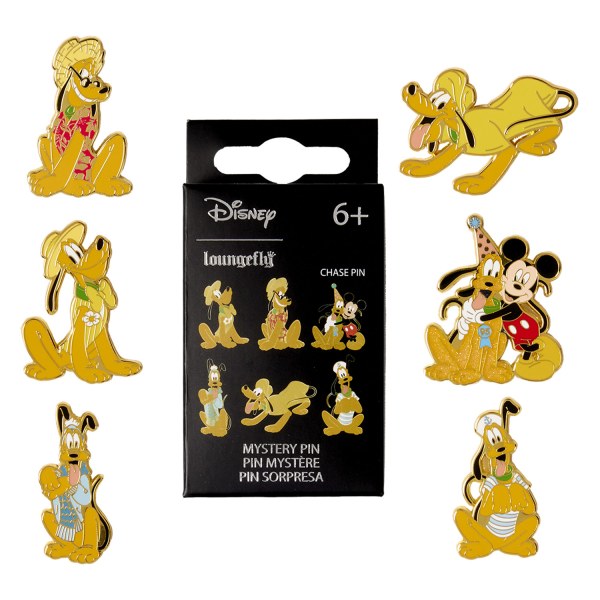 Pluto 95th anniversary mystery Pin - Disney Loungefly