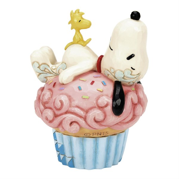Snoopy Laying on Cupcake - Peanuts