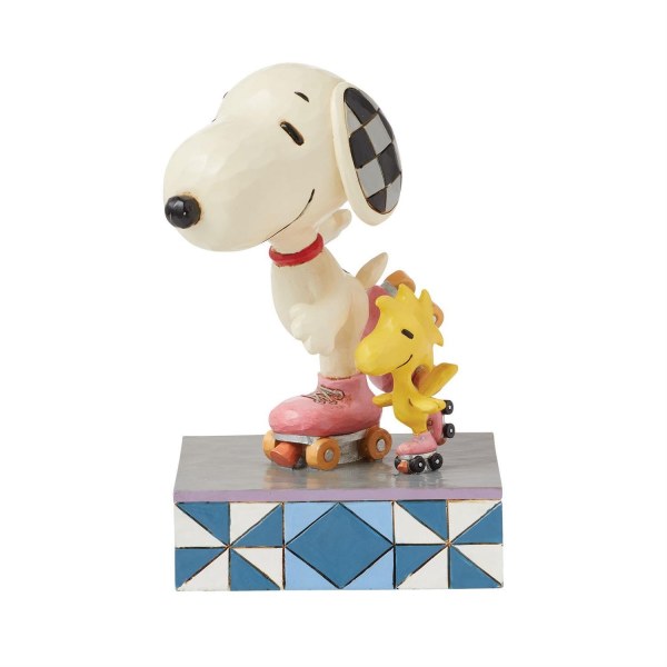 Snoopy & Woodstock Roller Skating - Peanuts