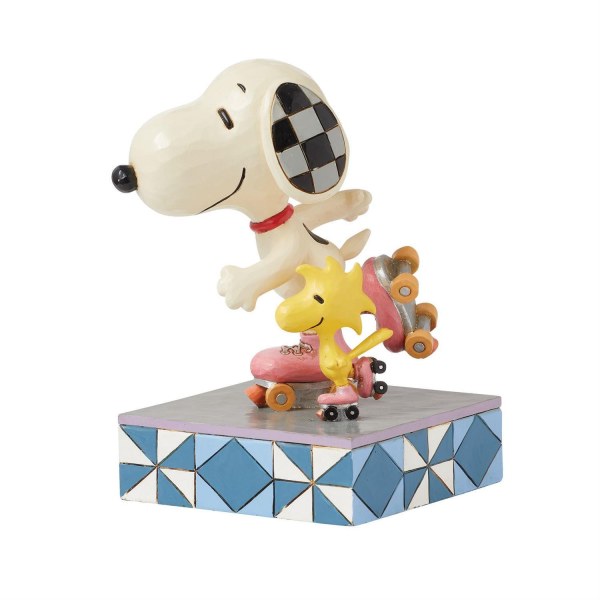 Snoopy & Woodstock Roller Skating - Peanuts