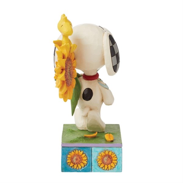 Snoopy & Woodstock with Sunflowers - Peanuts