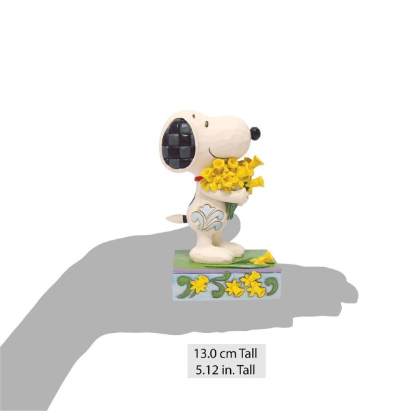 Snoopy with Daffodils - Peanuts