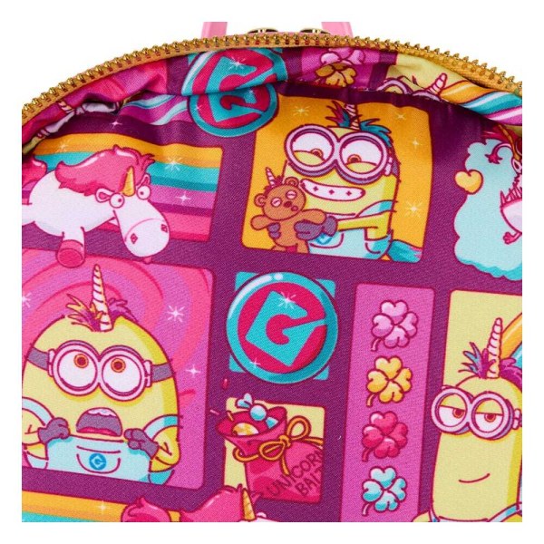 Minions by Loungefly Fluffy Unicorn Mini Backpack