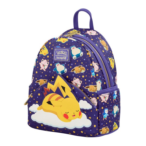 Loungefly Pokemon Sleeping Pikachu and Friends backpack 26cm