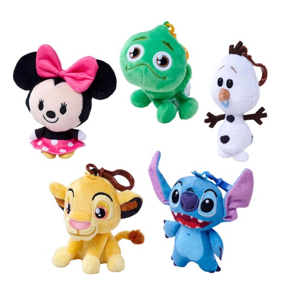 Cutie plush keychain random pattern - Disney