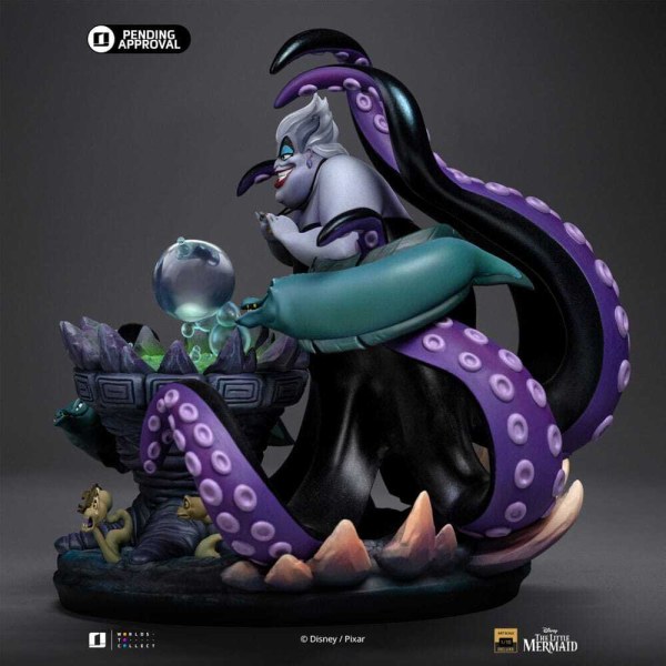 Disney's Villains statuette 1/10 Deluxe Art Scale Ursula 23 cm