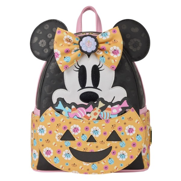 MINNIE MOUSE PUMPKIN MINI BACKPACK - DISNEY LOUNGEFLY