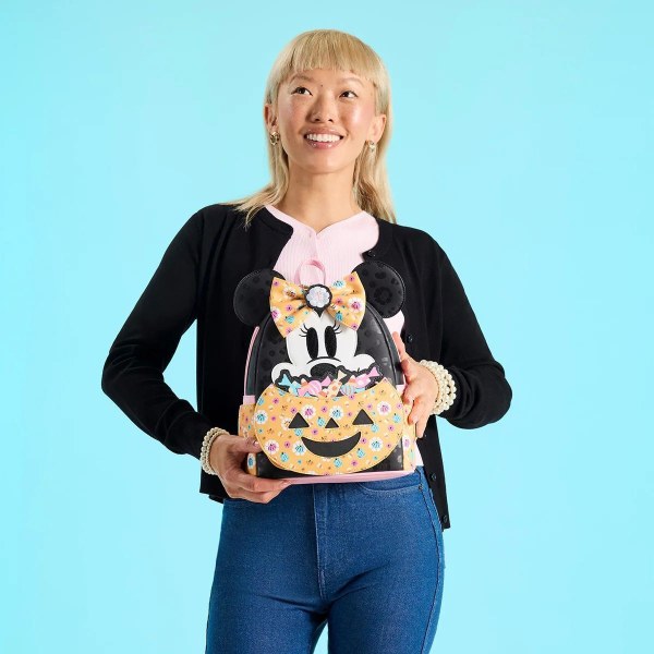 MINNIE MOUSE PUMPKIN MINI BACKPACK - DISNEY LOUNGEFLY