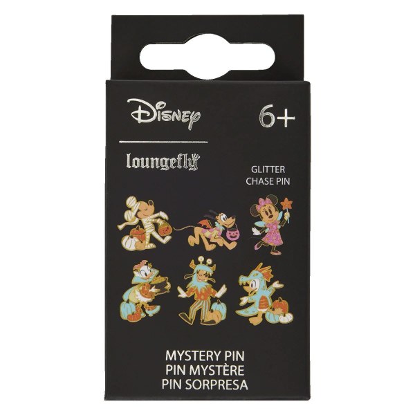 MICKEY AND FRIENDS HALLOWEEN COSTUME MYSTERY BOX PINS - DISNEY LOUNGEFLY