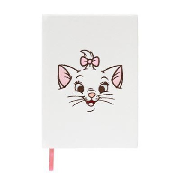PREMIUM A5 NOTEBOOK PLUSH COVER MARIE - DISNEY THE ARISTOCATS