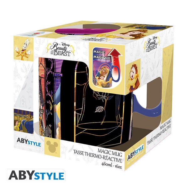 Mug Heat Change Beauty and the Beast - Disney