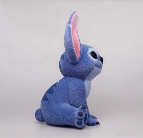 Stitch! the movie money box Stitch The Movie (with special Flocking) 20 cm