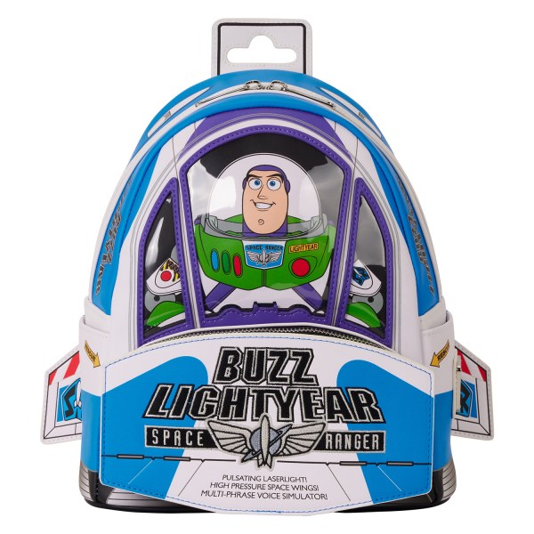 TOY STORY 30TH ANNIVERSARY BUZZ LIGHTYEAR MINI BACKPACK - DISNEY PIXAR LOUNGEFLY
