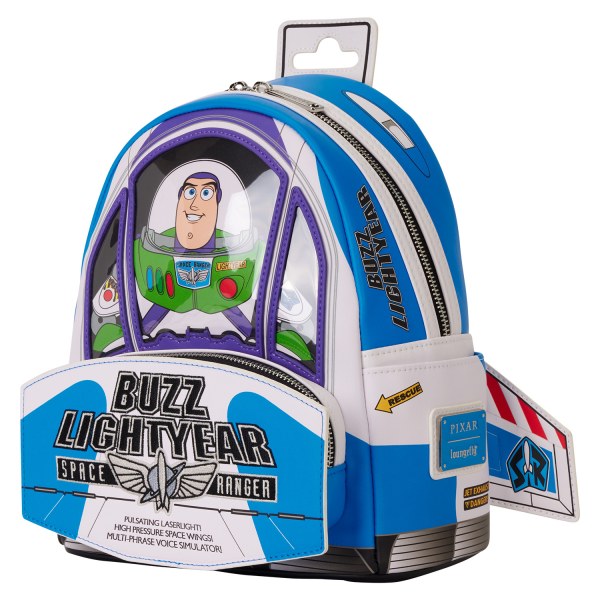 TOY STORY 30TH ANNIVERSARY BUZZ LIGHTYEAR MINI BACKPACK - DISNEY PIXAR LOUNGEFLY