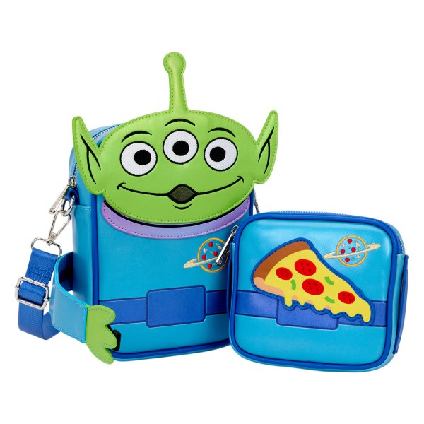 TOY STORY 30TH ANNIVERSARY ALIENS CROSSBUDDIES CROSSBODY BAG - DISNEY PIXAR LOUNGEFLY