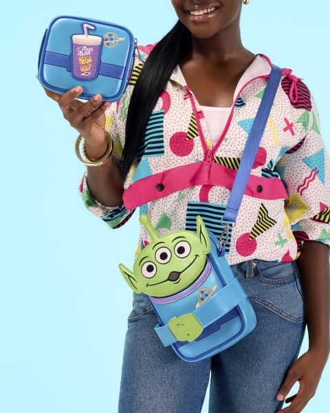 TOY STORY 30TH ANNIVERSARY ALIENS CROSSBUDDIES CROSSBODY BAG - DISNEY PIXAR LOUNGEFLY