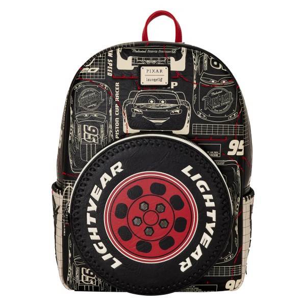CARS FULL-SIZE BACKPACK - DISNEY PIXAR LOUNGEFLY