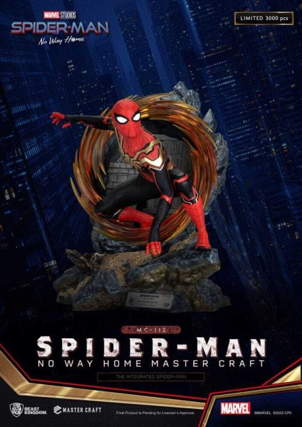 Spider-Man: No Way Homestatuette Master Craft The Integrated Spider-Man 31 cm