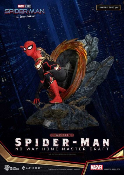 Spider-Man: No Way Homestatuette Master Craft The Integrated Spider-Man 31 cm