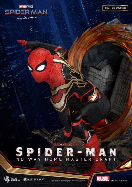Spider-Man: No Way Homestatuette Master Craft The Integrated Spider-Man 31 cm
