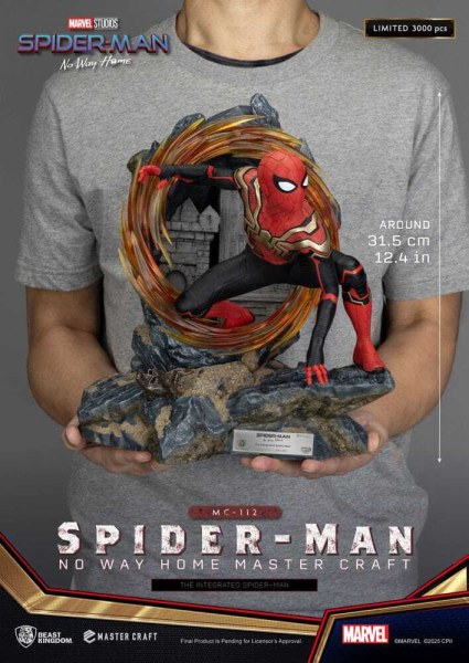Spider-Man: No Way Homestatuette Master Craft The Integrated Spider-Man 31 cm