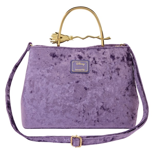 VELVET BROOM HANDLE HANDBAG - DISNEY LOUNGEFLY HOCUS POCUS