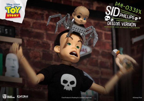 Toy Story figure Dynamic Action Heroes Sid Phillips Deluxe Version 14 cm