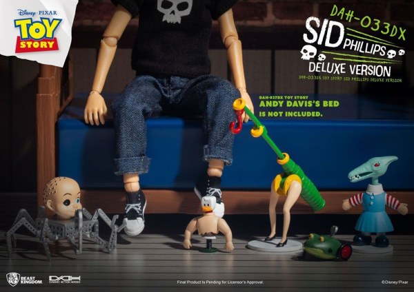 Toy Story figure Dynamic Action Heroes Sid Phillips Deluxe Version 14 cm