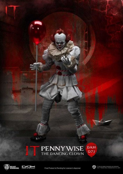 “He” Dynamic Action Heroes 1/9 Pennywise figure 21 cm