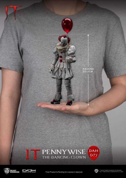 “He” Dynamic Action Heroes 1/9 Pennywise figure 21 cm