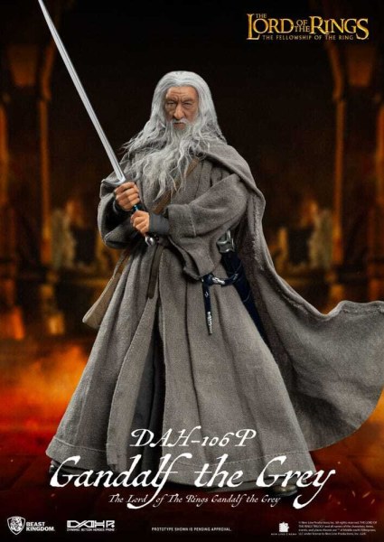 The Lord of the Rings Dynamic Action Heroes 1/9 Gandalf the Grey 21 cm figure