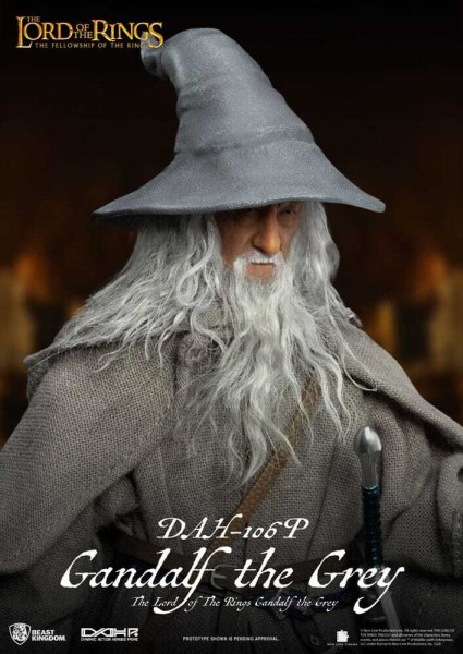 The Lord of the Rings Dynamic Action Heroes 1/9 Gandalf the Grey 21 cm figure