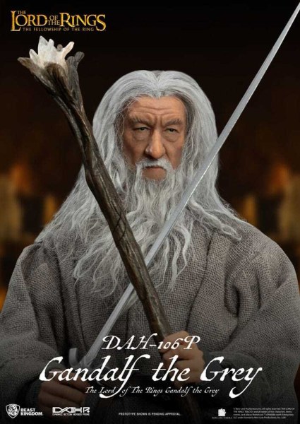 The Lord of the Rings Dynamic Action Heroes 1/9 Gandalf the Grey 21 cm figure