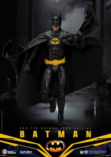 DC Comics figure Dynamic Action Heroes 1/9 Batman 1989 Ver. 21cm