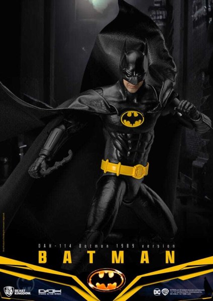 DC Comics figure Dynamic Action Heroes 1/9 Batman 1989 Ver. 21cm