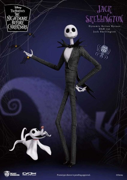 The Christmas Before Christmas Dynamic Action Heroes 1/9 Jack 21 cm figure