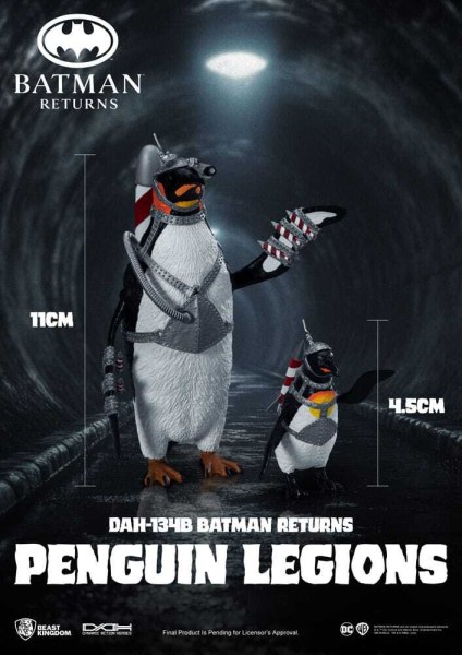 Batman Returns pack 2 Penguin Legions figurines