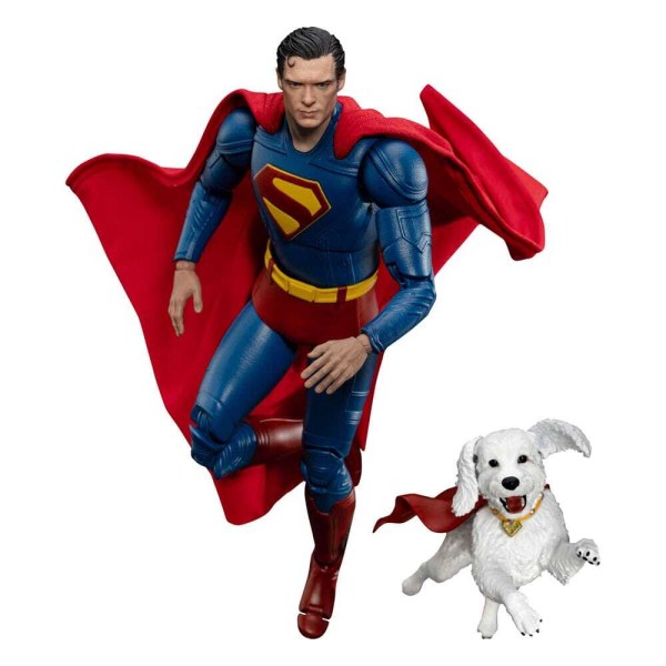 Superman (2025) Superman & Krypto figurine 21 cm