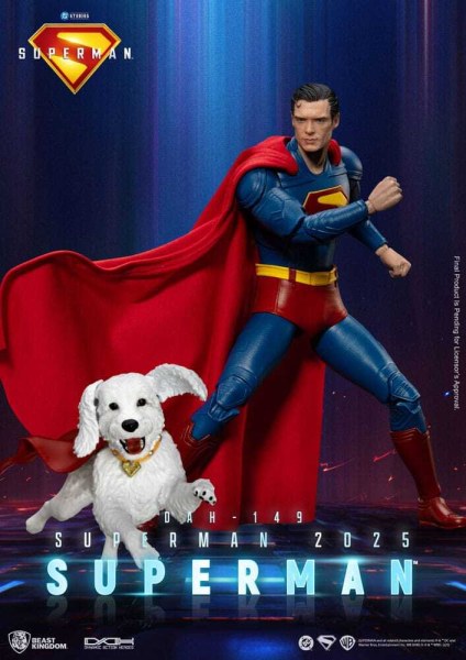 Superman (2025) Superman & Krypto figurine 21 cm