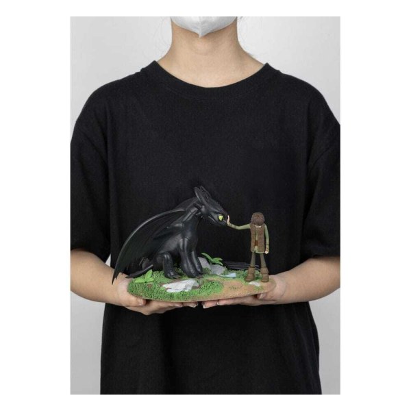 Dragons D-Stage PVC statuette Toothless & Hiccup 15 cm
