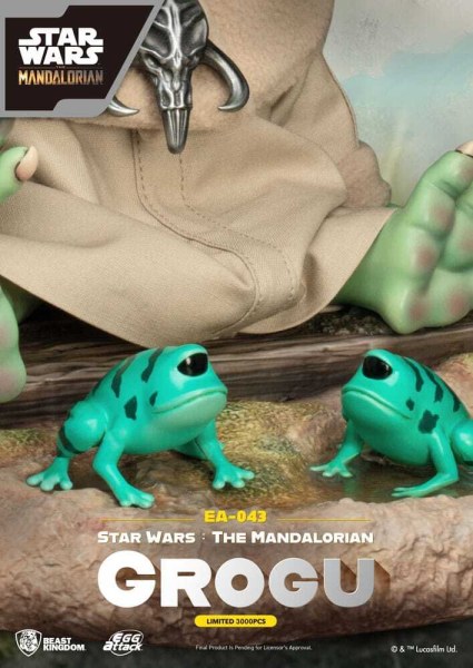 Star Wars: The Mandalorian Egg Attack Grogu statuette 18 cm