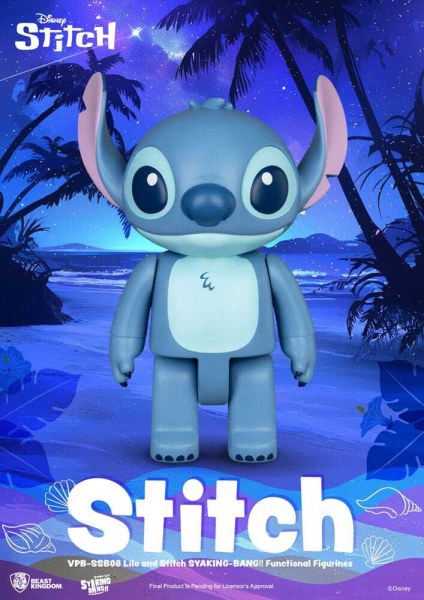 Lilo and Stitch Syaking Bang Stitch vinyl piggy bank 30 cm