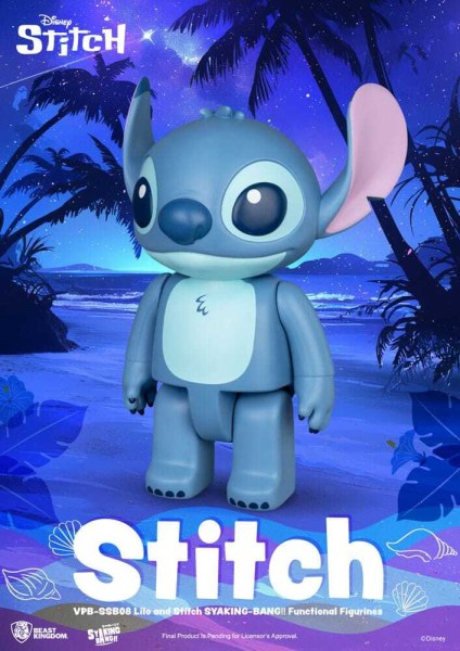 Lilo and Stitch Syaking Bang Stitch vinyl piggy bank 30 cm