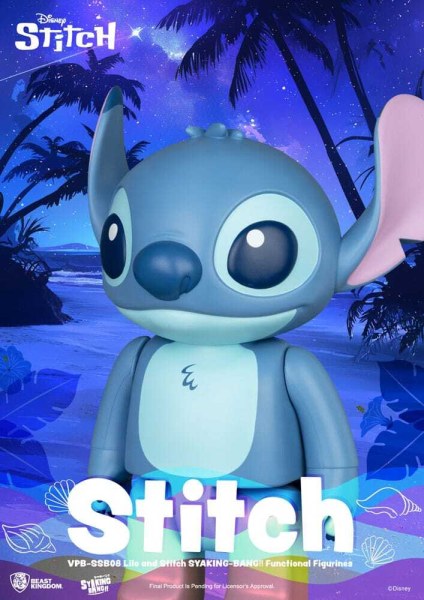 Lilo and Stitch Syaking Bang Stitch vinyl piggy bank 30 cm