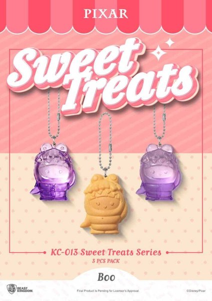 Pixar Sweet Treats Series 4 cm 3-pack keychains