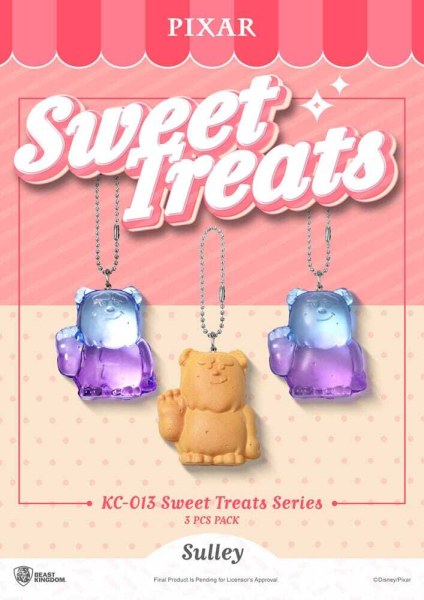 Pixar Sweet Treats Series 4 cm 3-pack keychains