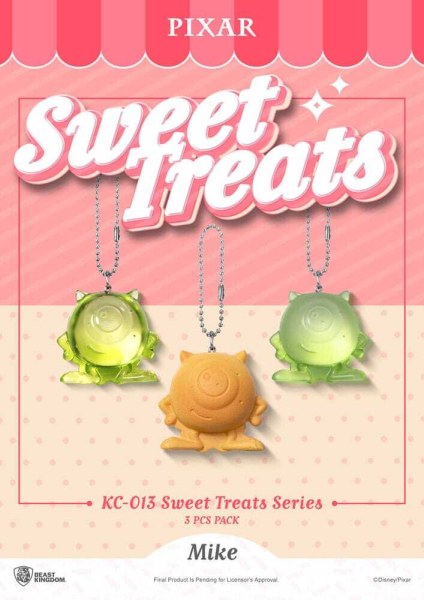 Pixar Sweet Treats Series 4 cm 3-pack keychains