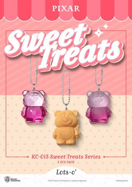 Pixar Sweet Treats Series 4 cm 3-pack keychains