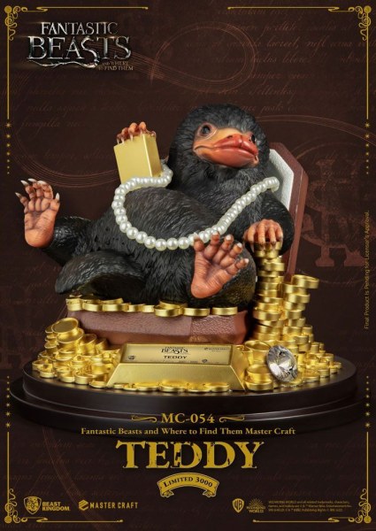 Fantastic Beasts Master Craft Teddy Statuette 21 cm